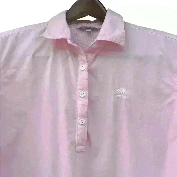 Solumbra Women's Button-Up Shirt UV Fishing Nylon Vented Pink Sz Small - Picture 4 of 10